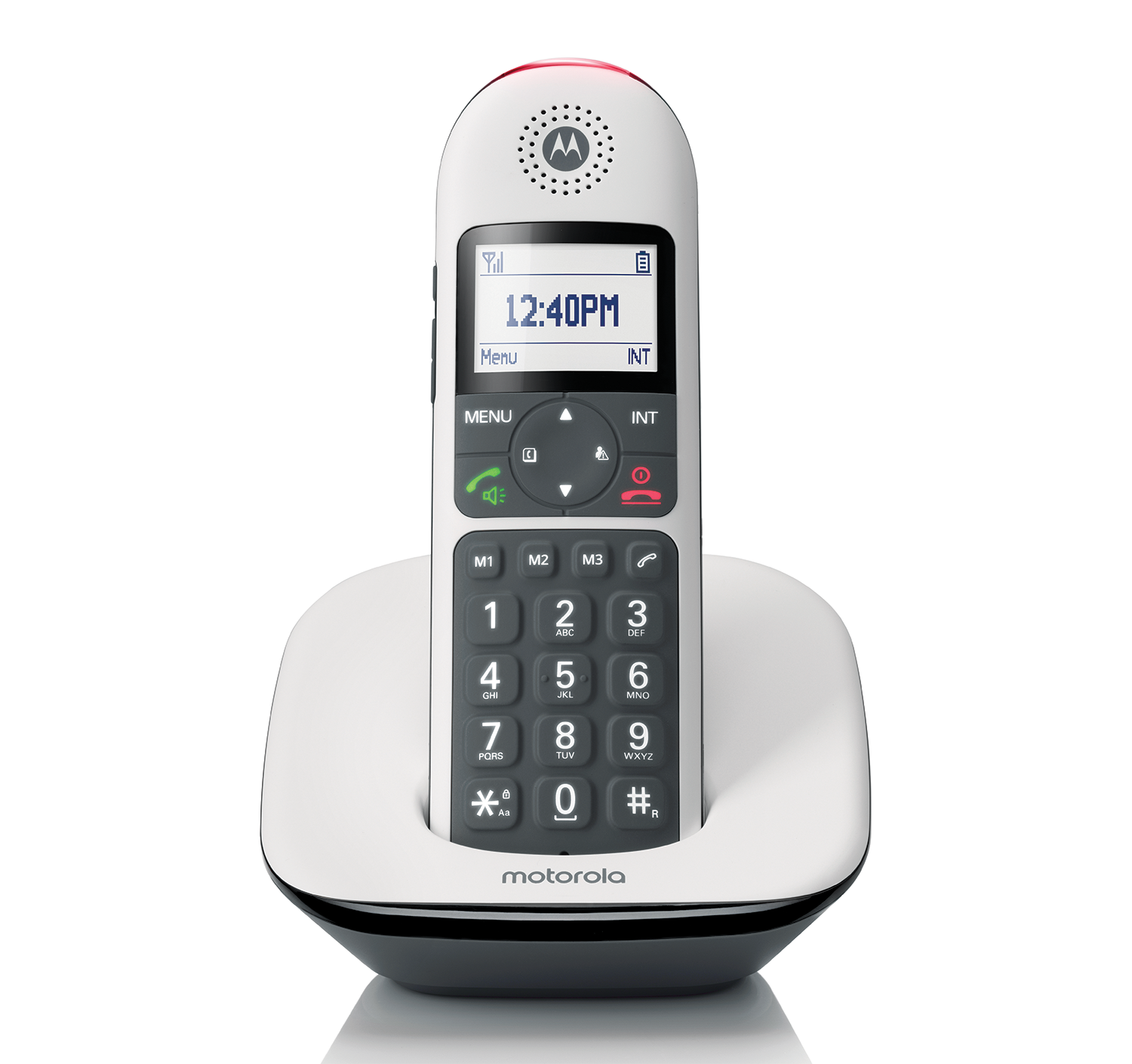 DECT телефон Motorola CD5001 белый, купить в Москве, цены в  интернет-магазинах на Мегамаркет