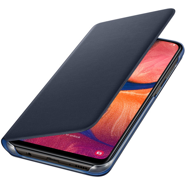 Чехол Samsung Wallet Cover для Galaxy A20 Black
