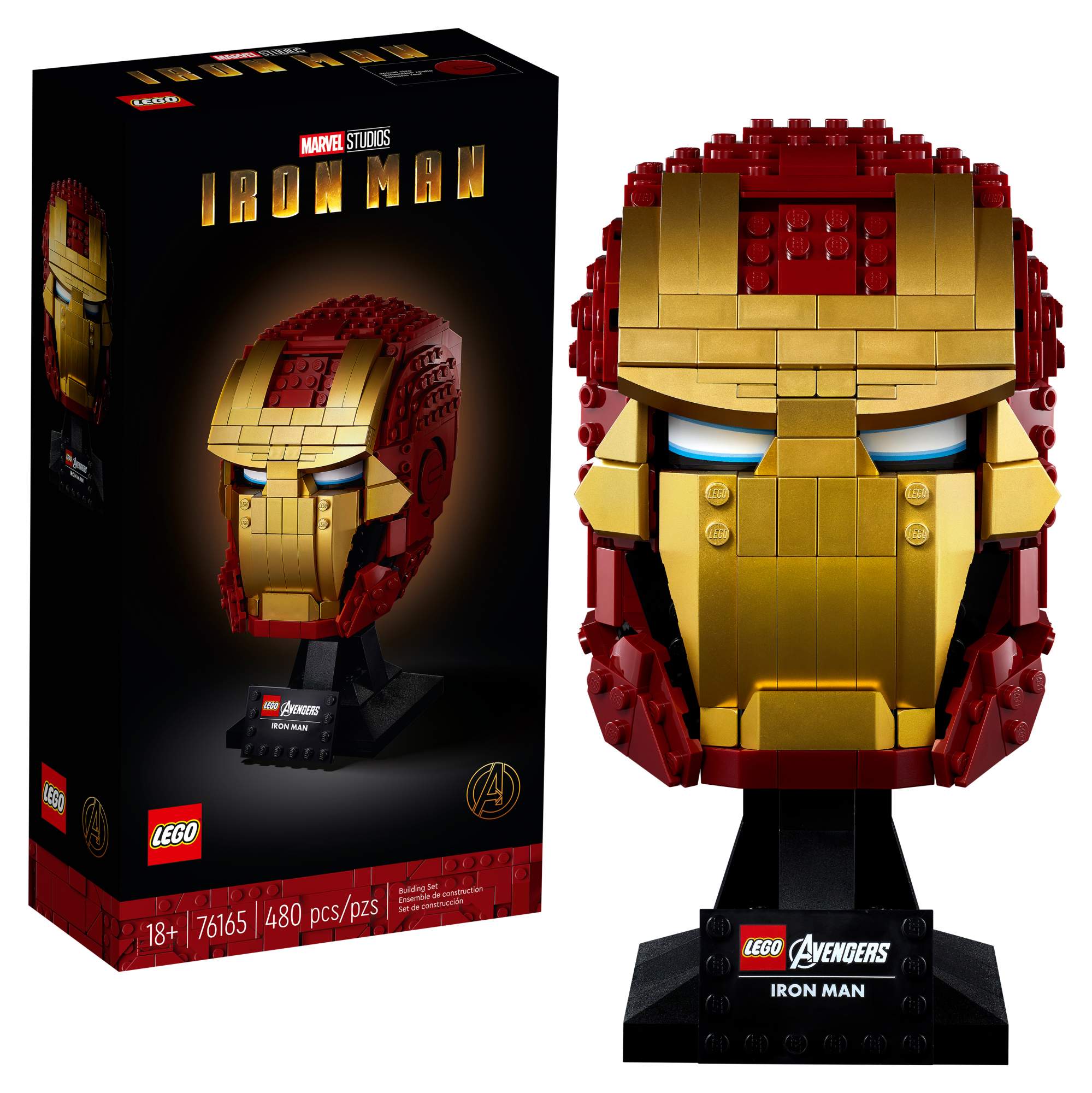 Конструктор LEGO Marvel Avengers Movie 4 76165 Шлем Железного Человека