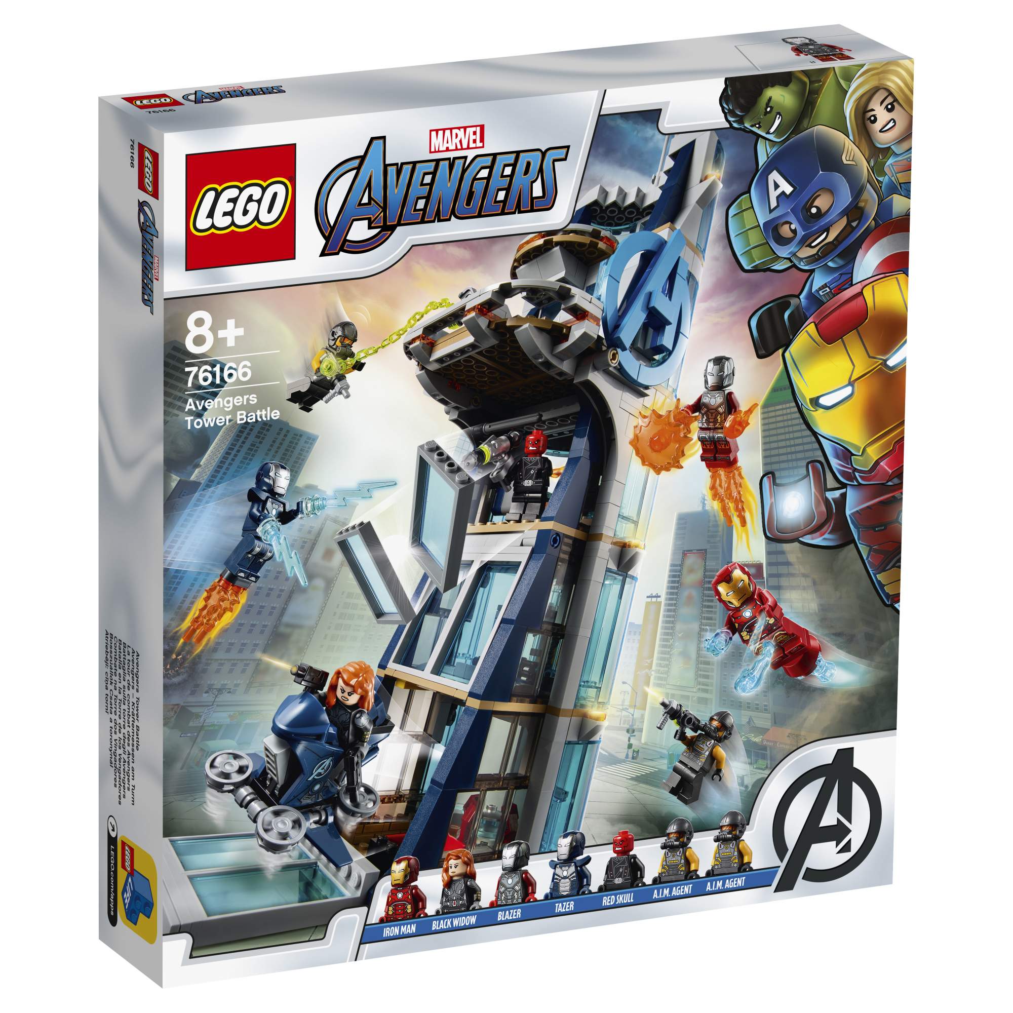 Купить конструктор LEGO Marvel Avengers Movie 4 76166 Битва за башню  Мстителей, цены на Мегамаркет | Артикул: 100026975190