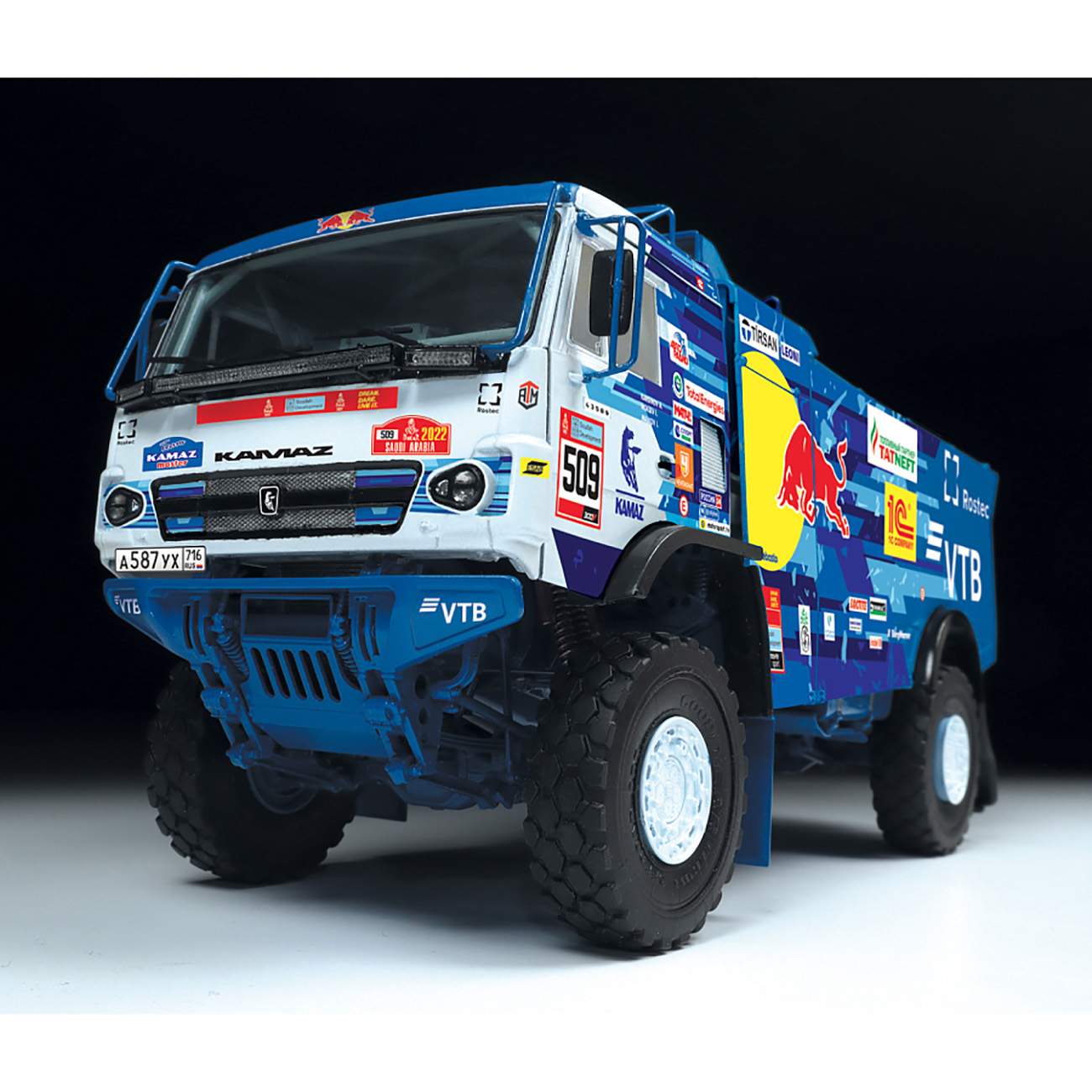 Купить сборная модель ZVEZDA Автомобиль KAMAZ-43509, 1:35, 3657, цены на  Мегамаркет | Артикул: 600009545842