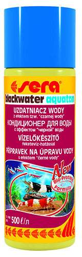 Кондиционер для пресноводного аквариума Sera BlackWater Aquatan 100мл