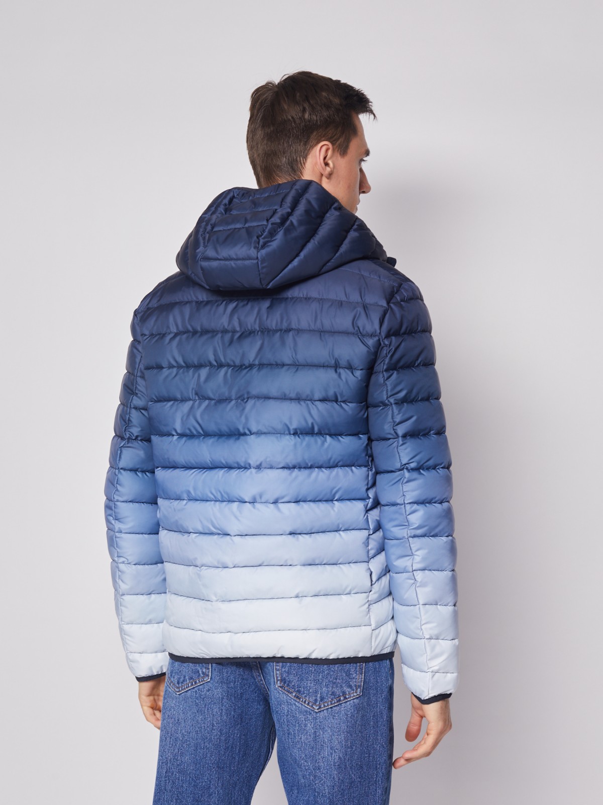 Куртка мужская Zolla 012125102104 синяя XL