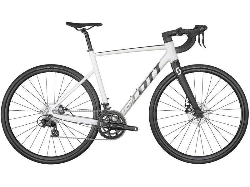 Шоссейный велосипед Scott Speedster 50, год 2022, цвет Белый, ростовка 21 - купить в Велосклад, цена на Мегамаркет