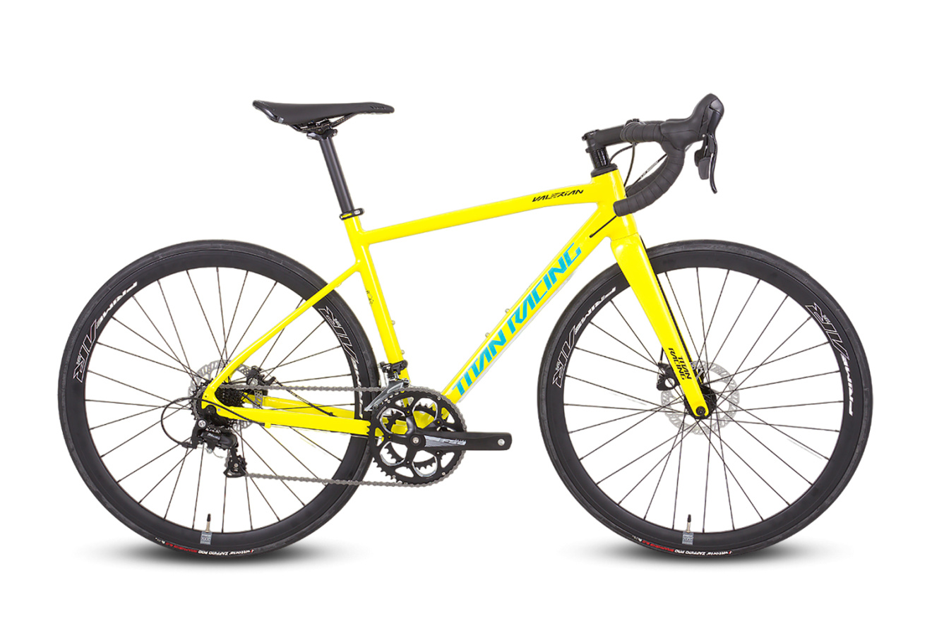 Шоссейный велосипед Titan Racing Valerian Ryde, год 2024, цвет Желтый-Зеленый, ростовка 22 - купить в Москве, цены на Мегамаркет | 100066774672
