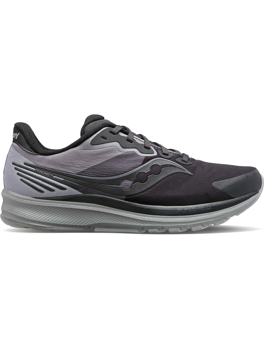 Кроссовки женские Saucony Ride 14 Runshield W серые 6 US