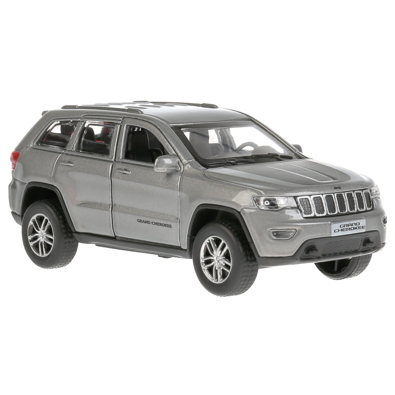 Купить машина Технопарк jeep grand cherokee 12 см. серый 289685, цены на  Мегамаркет