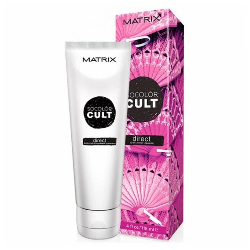 Краситель прямого действия Matrix Socolor Cult Flamenco Fuchsia Фуксия 118  мл - отзывы покупателей на Мегамаркет | краски для волос P1580600