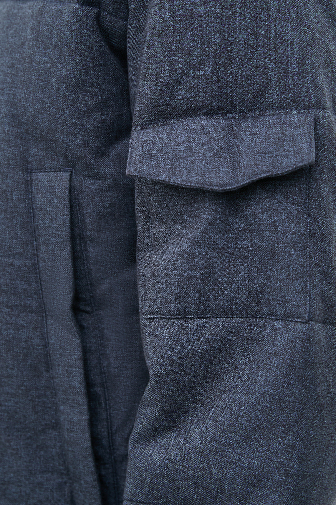 Куртка мужская Finn Flare FWB21013 синяя 3XL