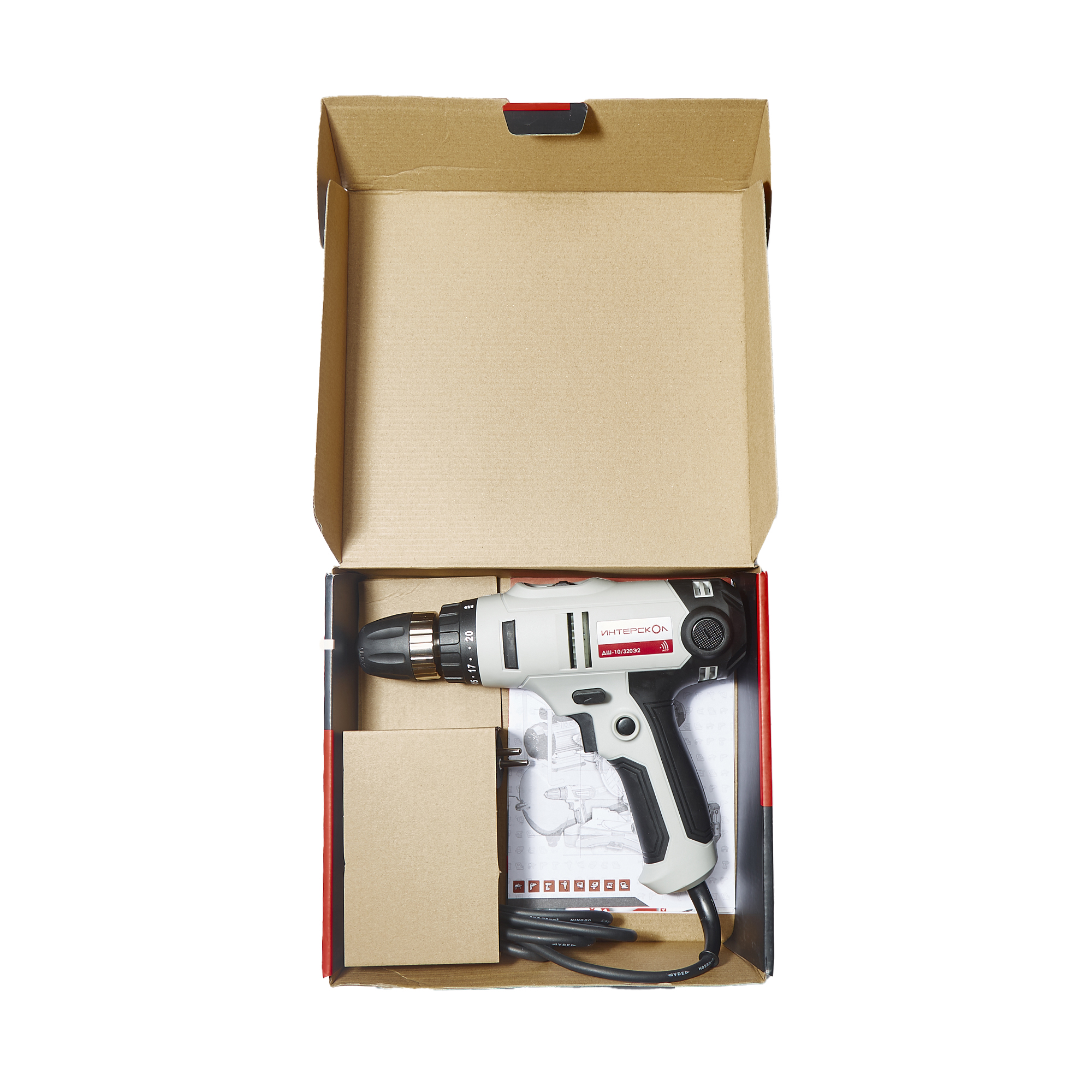 Сетевой шуруповерт Интерскол ДШ-10/320Э2 220.1.1.00 купить, цены в ...