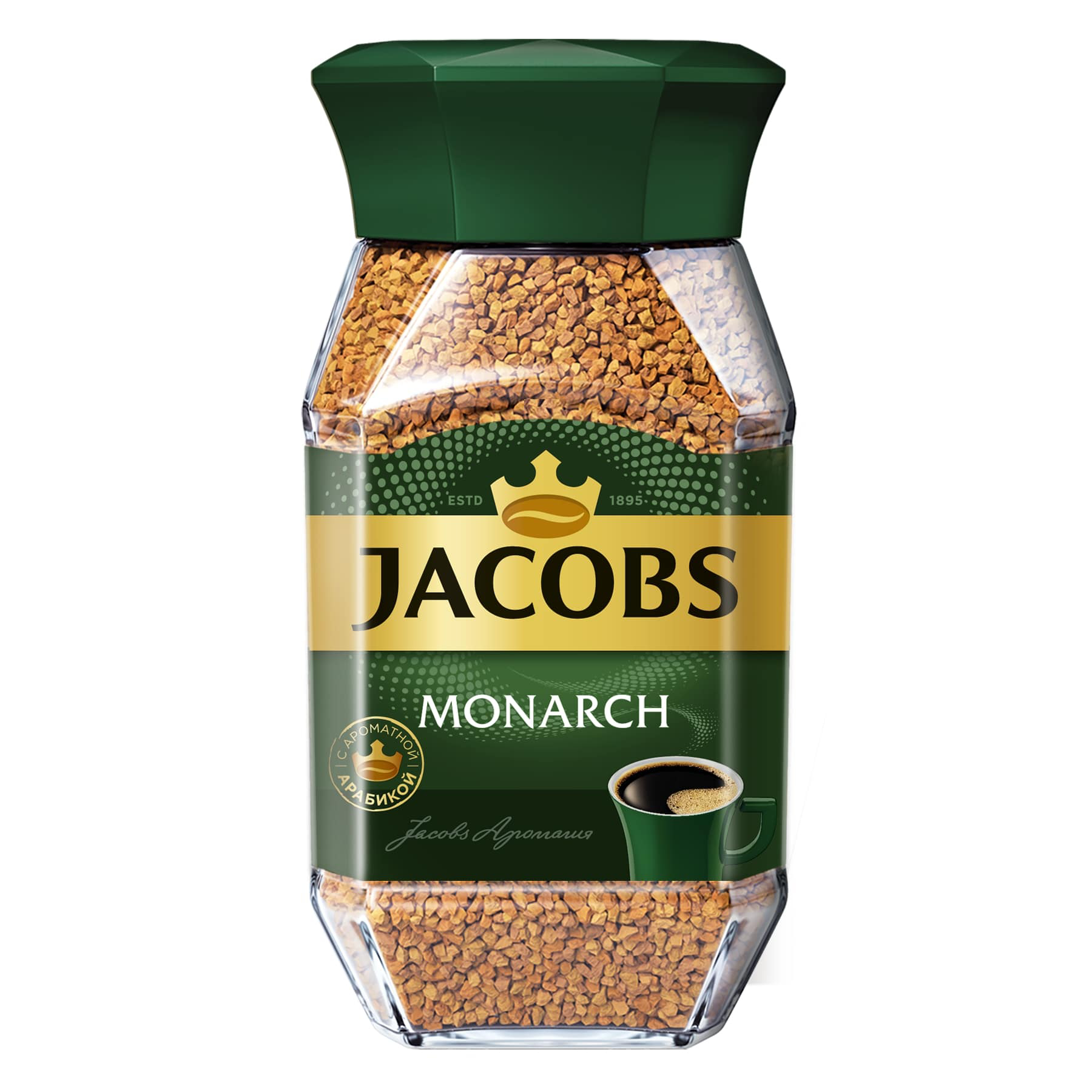 Кофе растворимый Jacobs Monarch, 270г - купить в Купер (товары из Ленты), цена на Мегамаркет