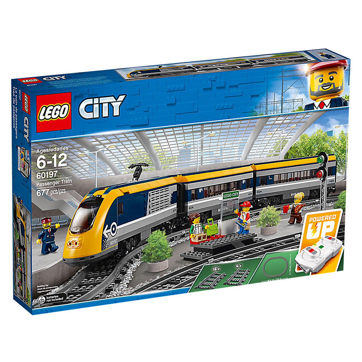 Конструктор LEGO City Trains Пассажирский поезд 60197