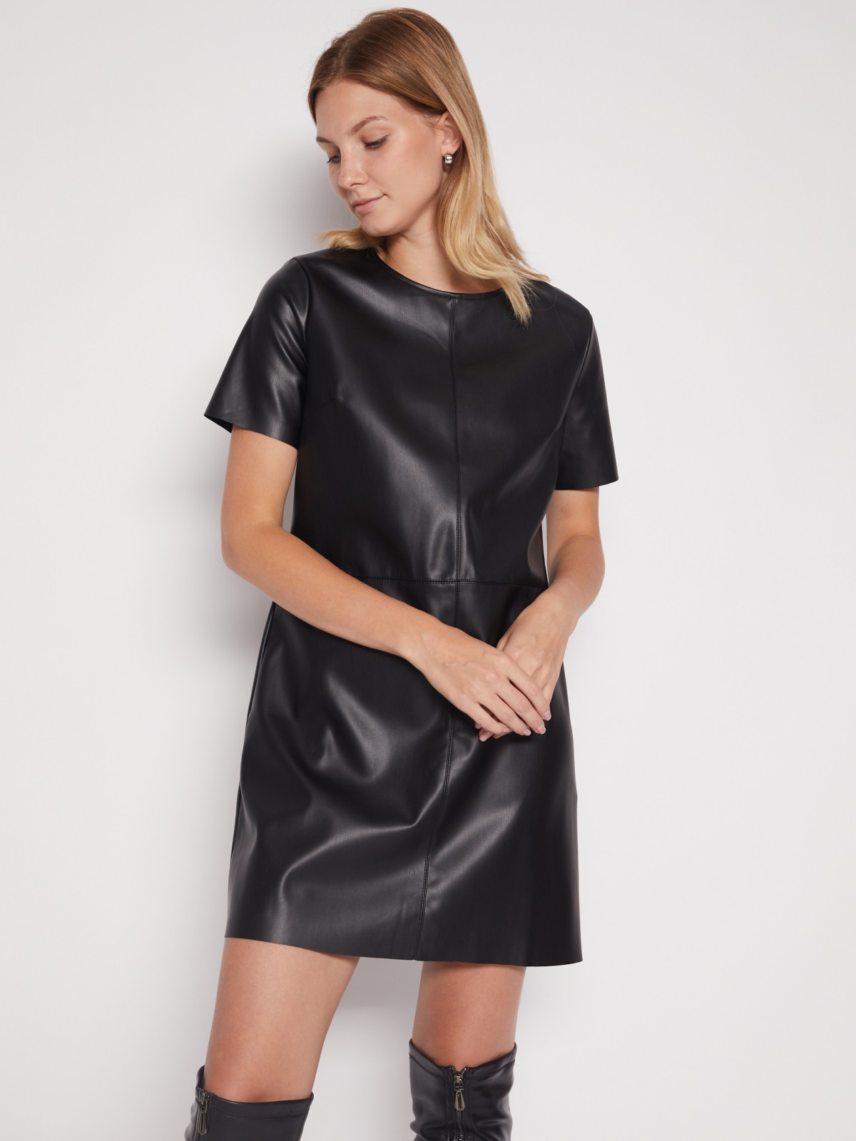 Платье женское Zolla 022118139111 черное XL