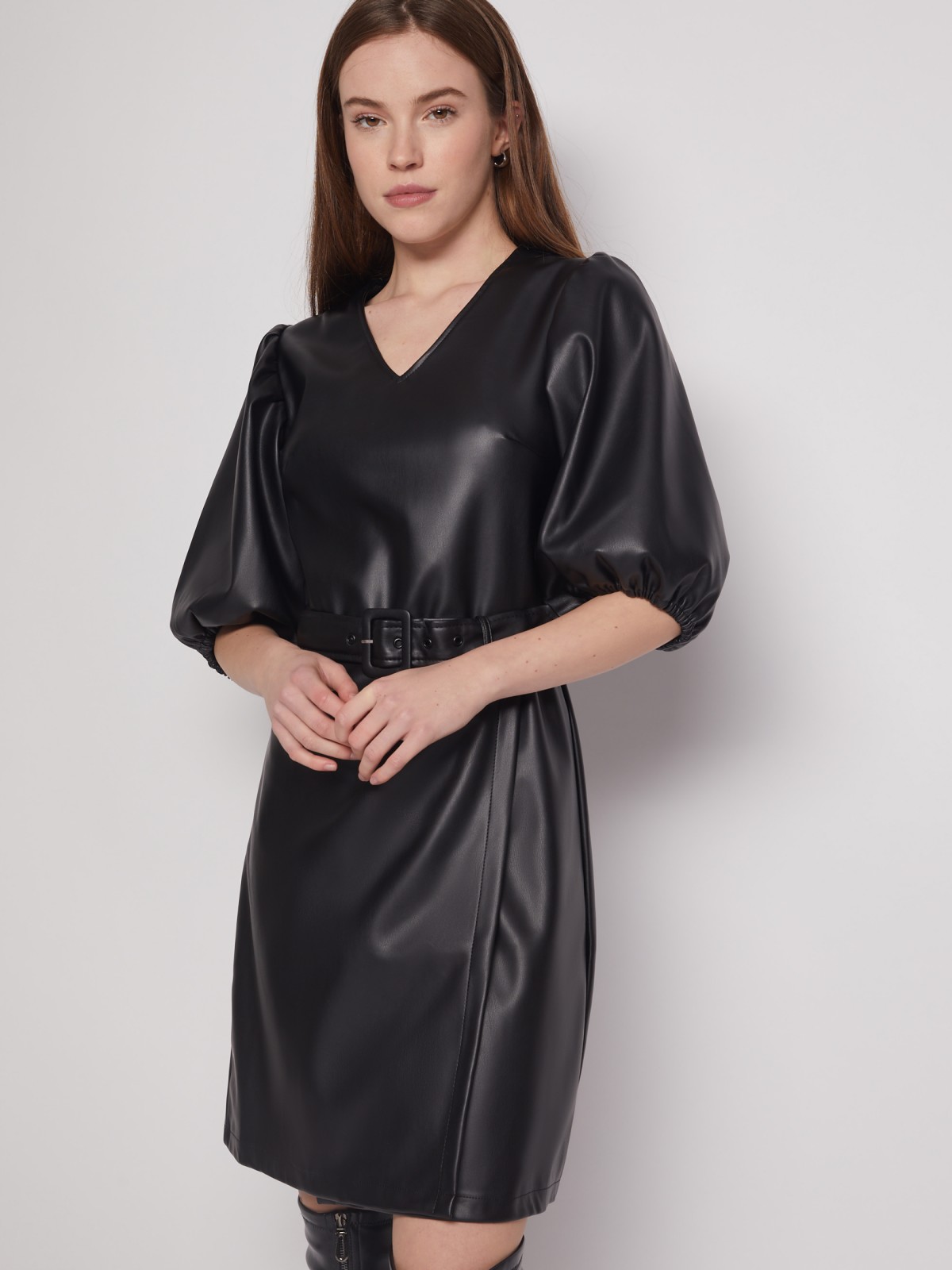 Платье женское Zolla 022118139231 черное XL