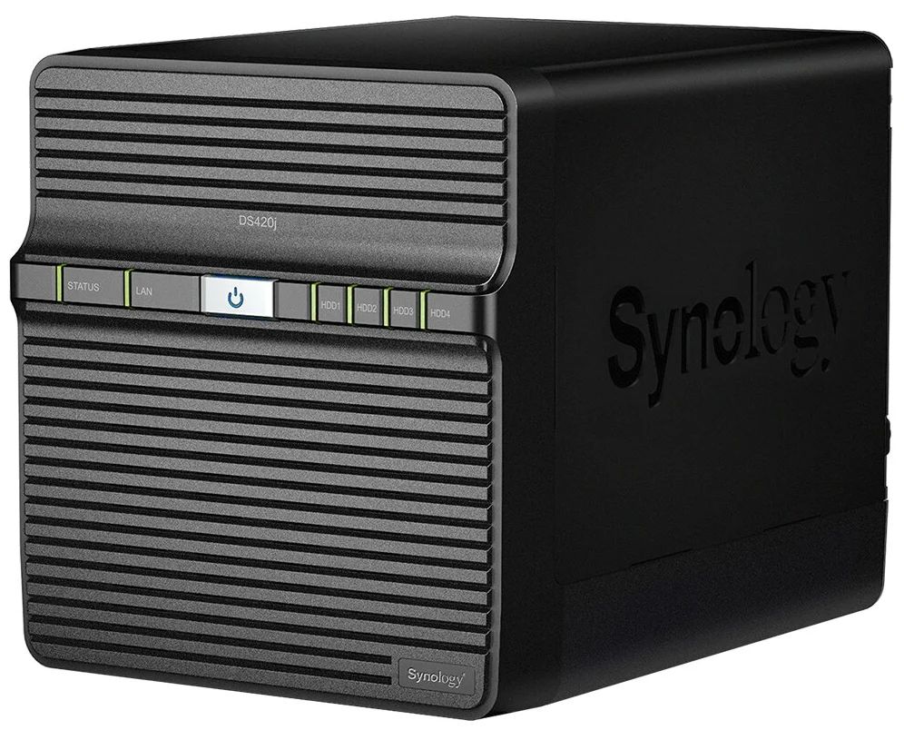 Сетевое хранилище Synology DS420j - купить в TechnoIsland, цена на Мегамаркет