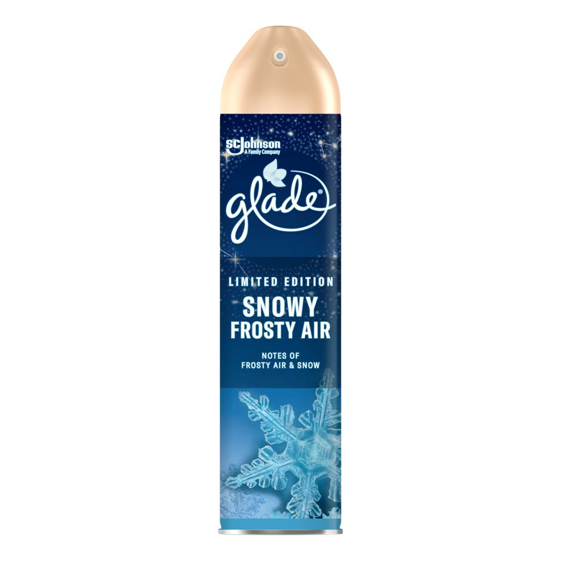 Освежитель воздуха Glade Snowy Frosty Air аэрозоль для дома снежный морозный воздух