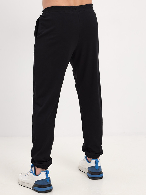 Спортивные брюки мужские MOM №1 MOM-88-3150 черные 3XL - купить в Москве, цены на Мегамаркет