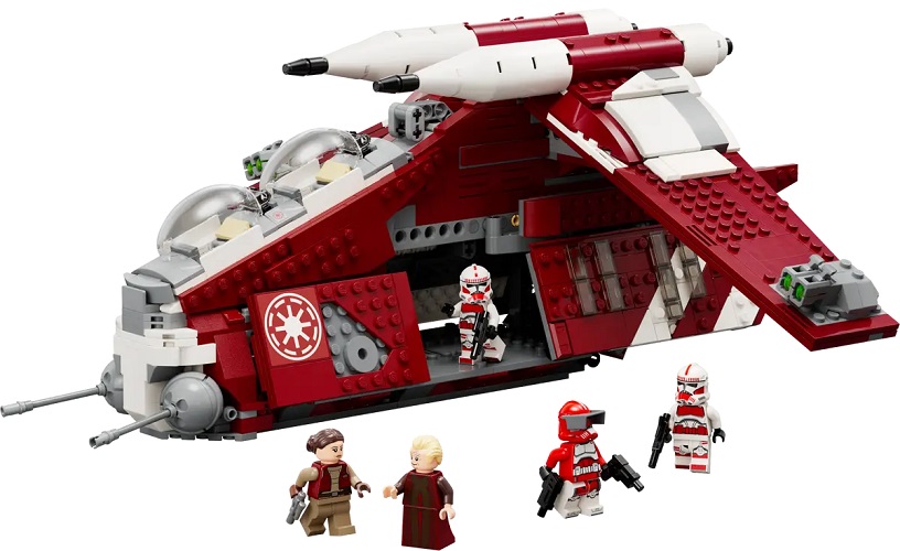 Купить конструктор LEGO Star Wars 75354 Боевой корабль Корусантской гвардии, цены на конструкторы Star Wars в интернет-магазинах на Мегамаркет