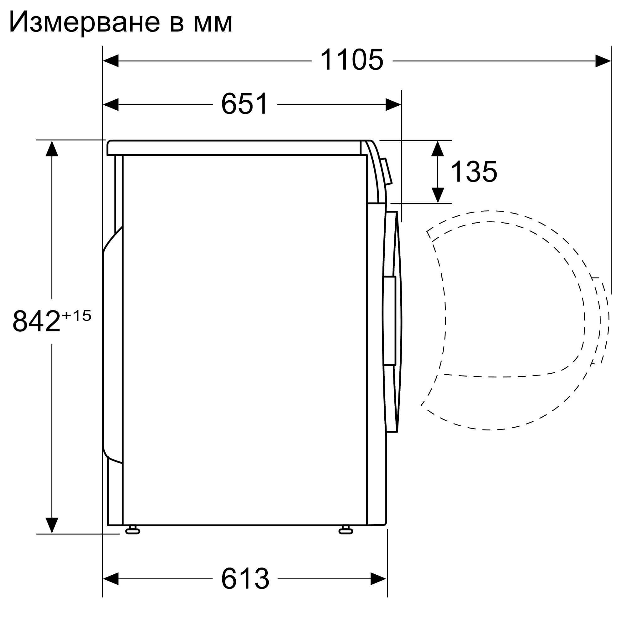 Сушильная машина Bosch WQB245B0ME белый - купить в PremiumTehnika.ru, цена  на Мегамаркет