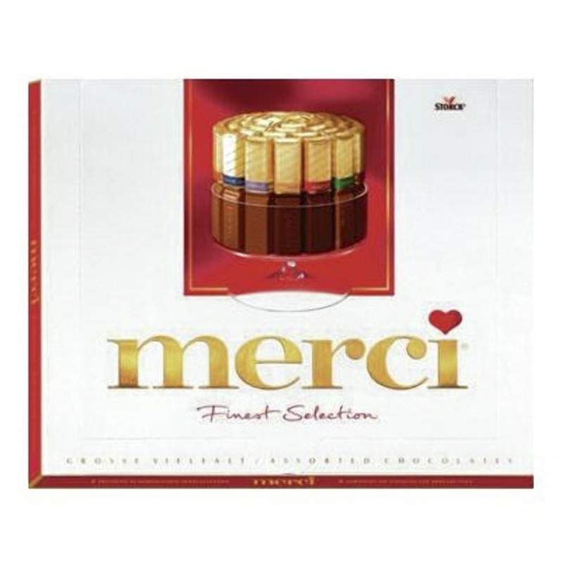 Шоколадные конфеты Merci Finest Selection Ассорти 8 видов набор 250 г
