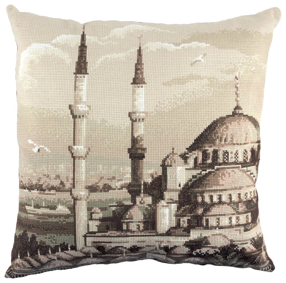 Набор для вышивания крестом PANNA Стамбул. Голубая мечеть PD-1989 42x42 см
