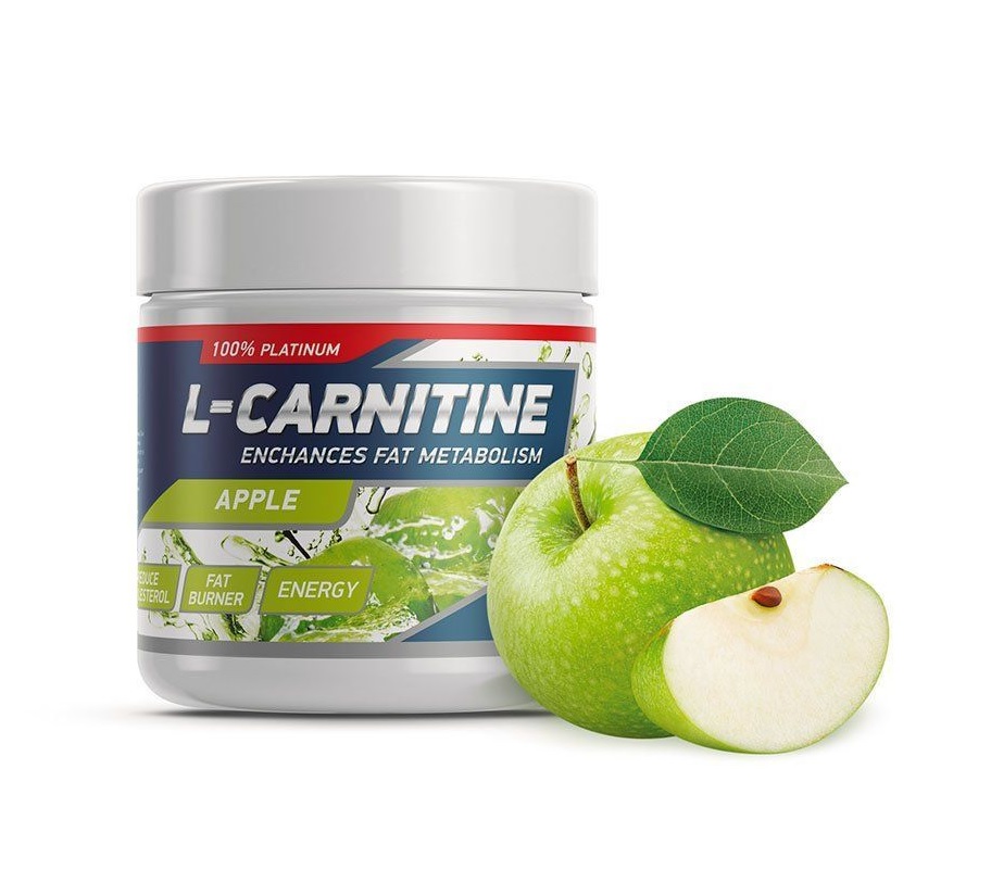 GeneticLab Nutrition L-Carnitine, 150 г, Apple