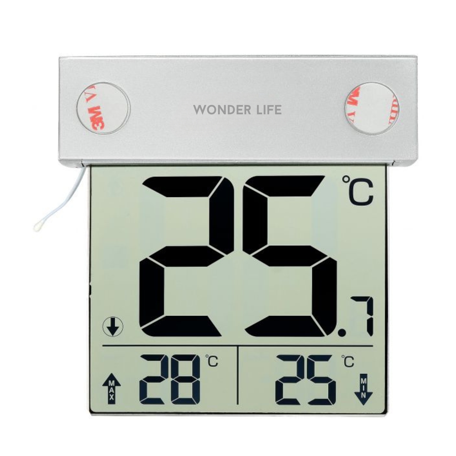 Термометр электронный оконный Wonder Life на солнечной батарее, модель: ВИЗИО купить в интернет-магазине, цены на Мегамаркет