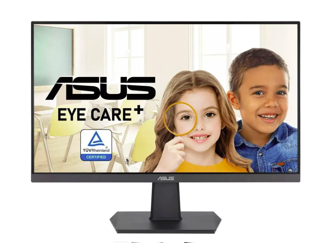 23,8" Монитор Asus VA24EHF черный 100Hz 1920x1080 IPS - купить в Мегамаркет Москва Пушкино, цена на Мегамаркет