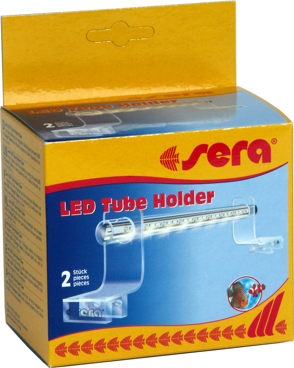 Держатель для светодиодных ламп для аквариумов Sera LED Tube Holder Clear, 2 шт