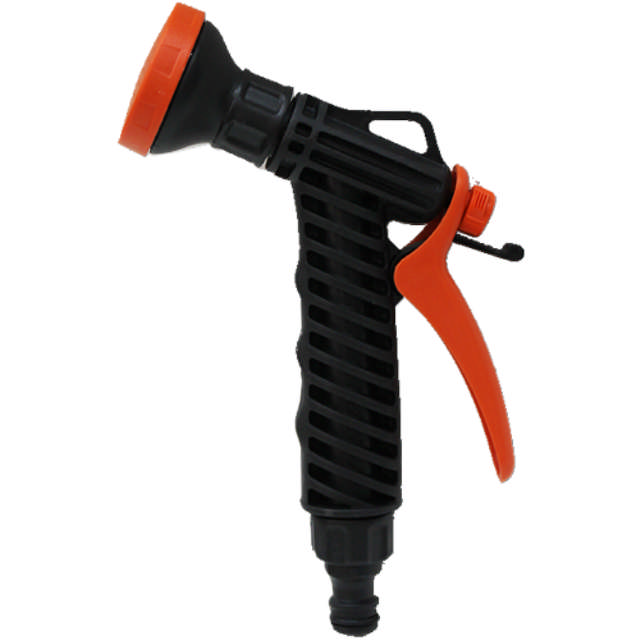 Душ-пистолет для полива Жук с фиксатором, под коннектор - купить в Uratorg.ru, цена на Мегамаркет