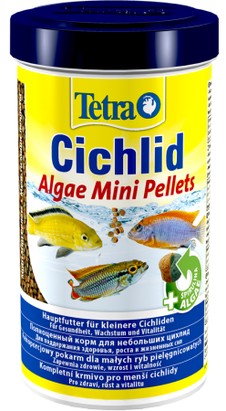 Корм для всех видов цихлид TETRA Cichlid Algae Mini, гранулы, 500 мл