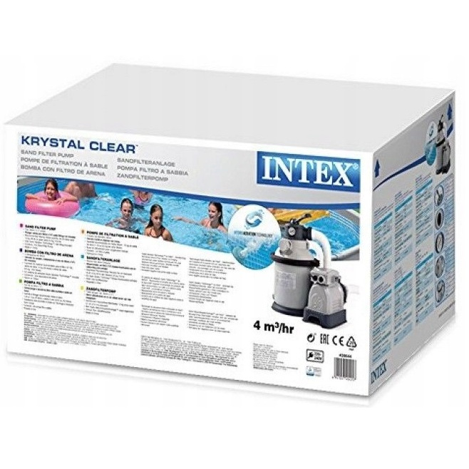 Насос для бассейна Intex Krystal Clear 26644