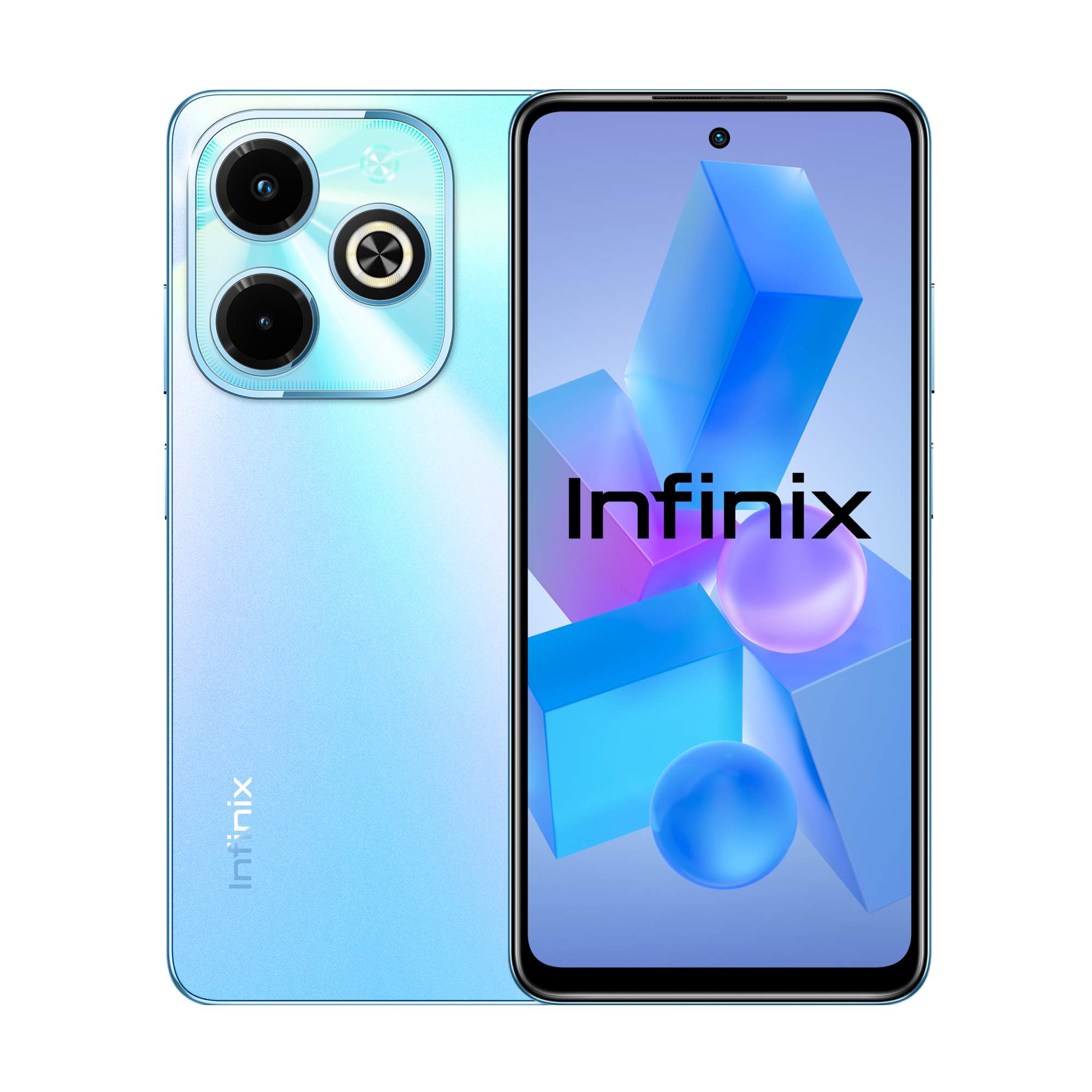 Смартфон Infinix Hot 40i 4+128 GB, Palm Blue - характеристики и описание на  Мегамаркет | 100063054519