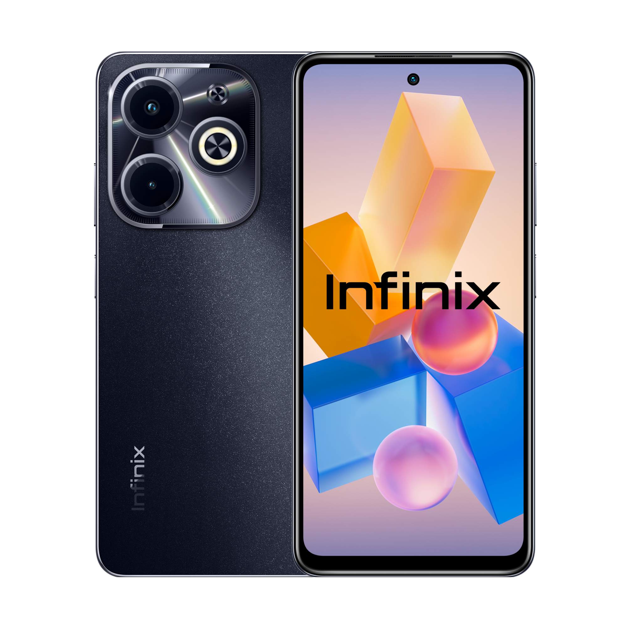 Смартфон Infinix Hot 40i 4+128 GB, Starlit Black - отзывы покупателей на  маркетплейсе Мегамаркет | Артикул: 100063054520