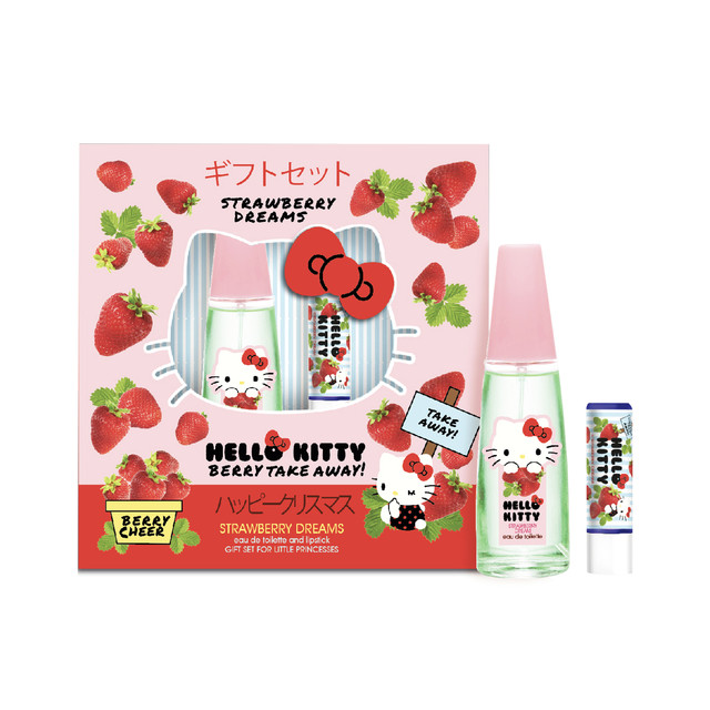 Купить набор косметический Hello Kitty Strawberry Dreams, цены на Мегамаркет | Артикул: 600009835579