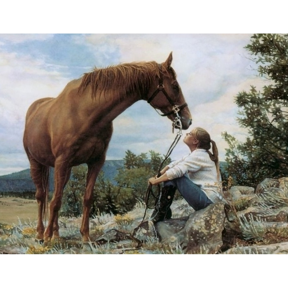 Художник Стив Хэнкс картины лошади