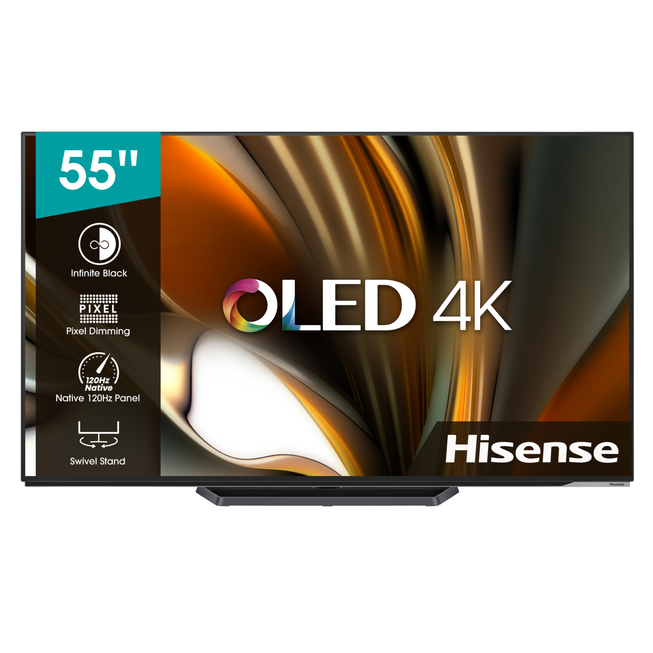 Телевизор HISENSE 55A85H, 55"(140 см), UHD 4K, купить в Москве, цены в интернет-магазинах на Мегамаркет