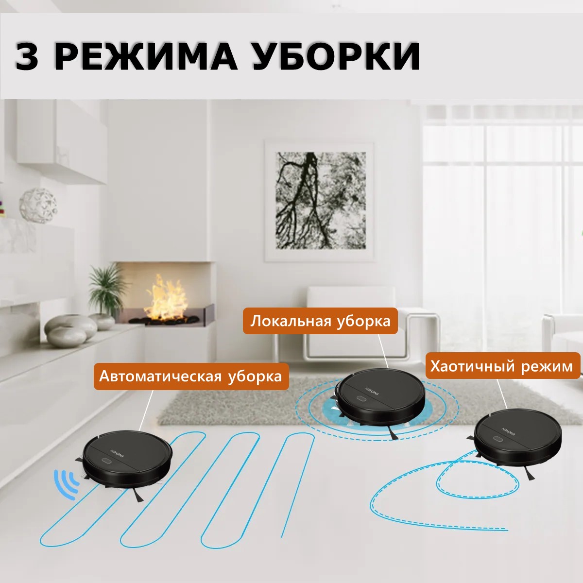 Робот-пылесос ENCHEN Vacuum Cleaner R1 черный - отзывы покупателей на  маркетплейсе Мегамаркет | Артикул: 600009545839