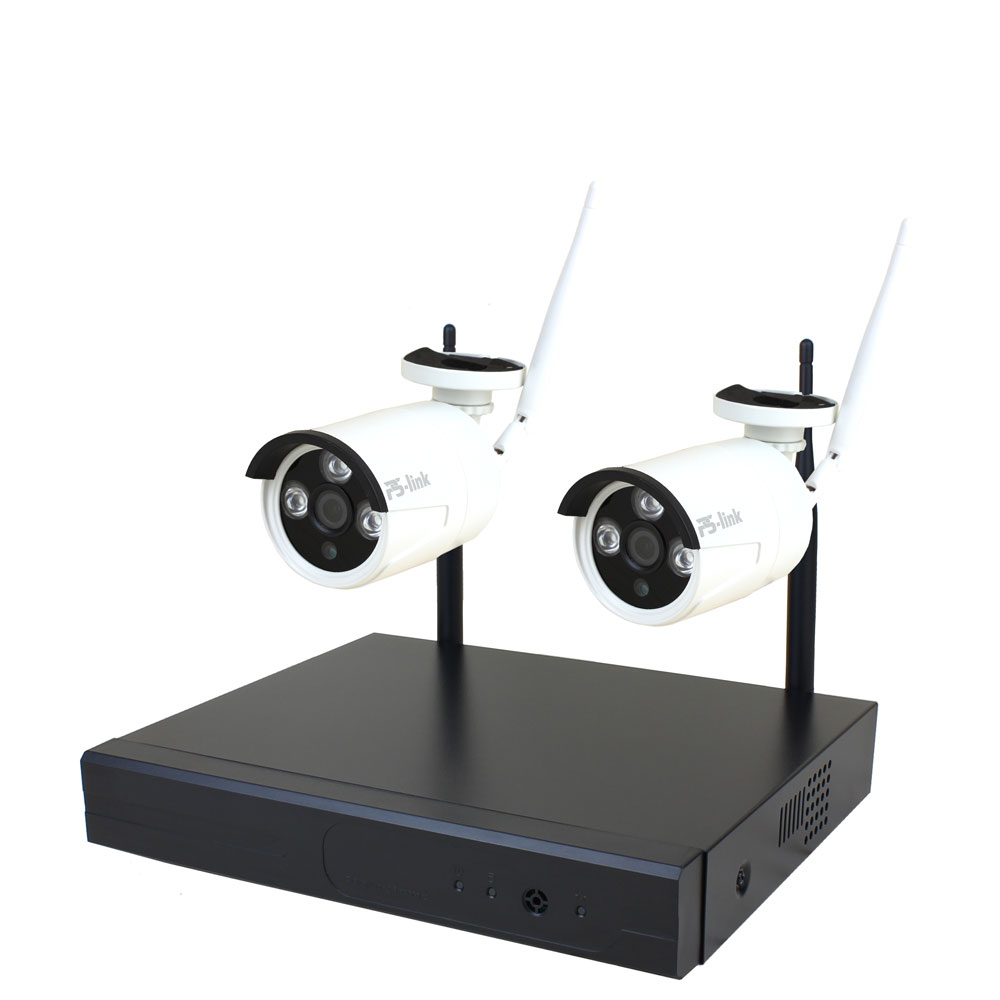 Комплект видеонаблюдения WIFI 3Мп Ps-Link C302W 2 камеры для улицы - купить в PS-link МСК, цена на Мегамаркет