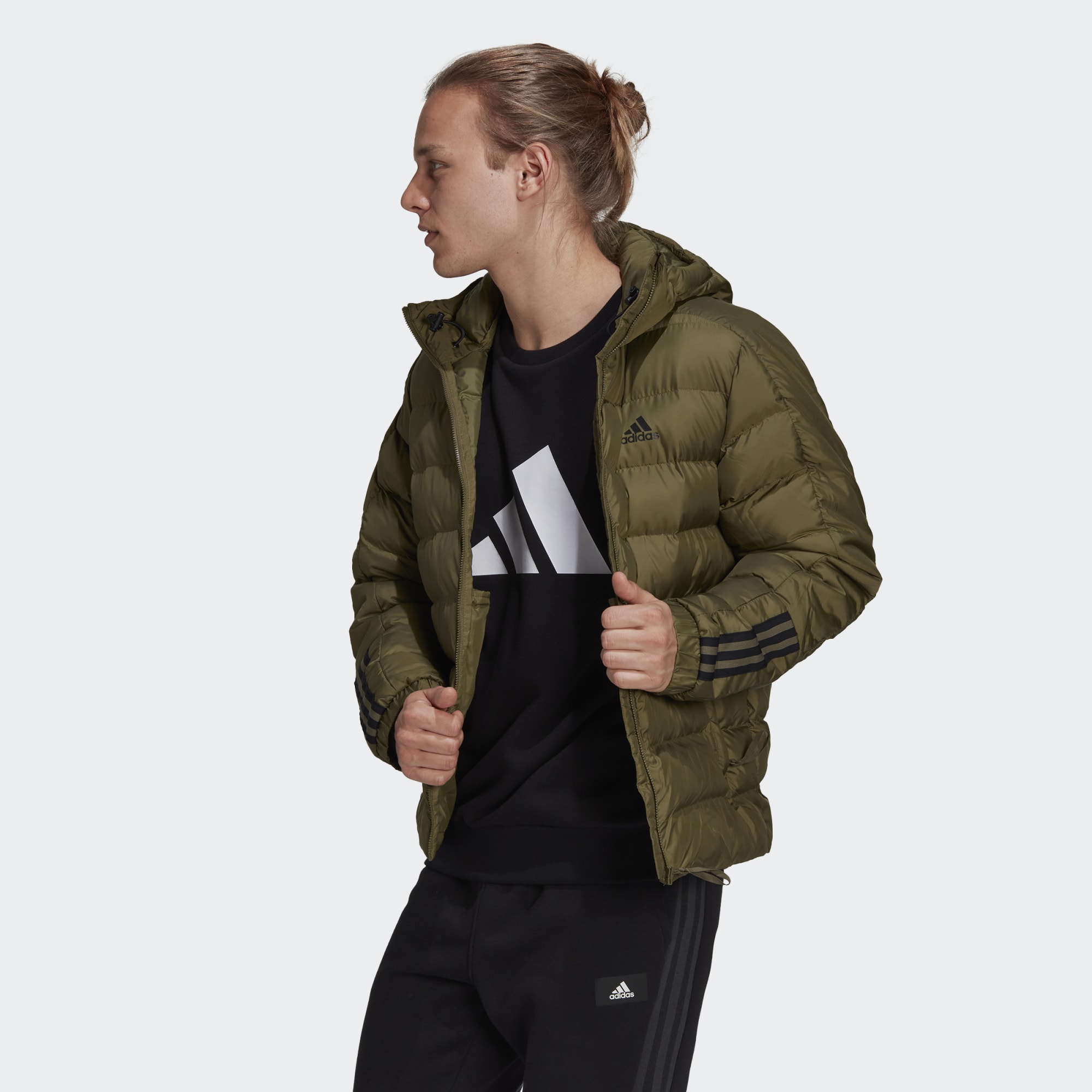 Куртка мужская Adidas GT1677 зеленая XL