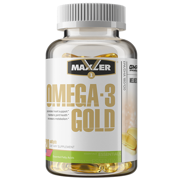 Omega-3 Maxler Gold 120 капсул