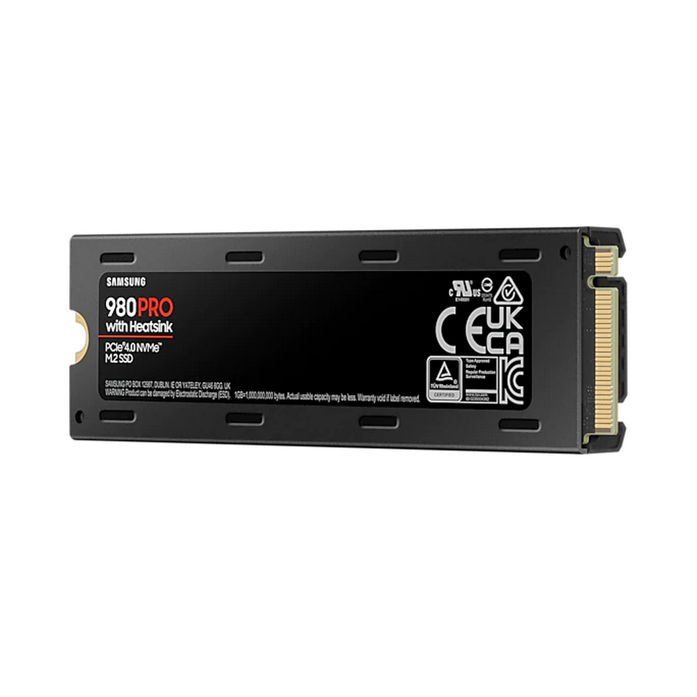 SSD накопитель Samsung 980 PRO M.2 2280 2 ТБ MZ-V8P2T0CW с радиатором  подходит для PS5 - купить в Москве, цены в интернет-магазинах Мегамаркет