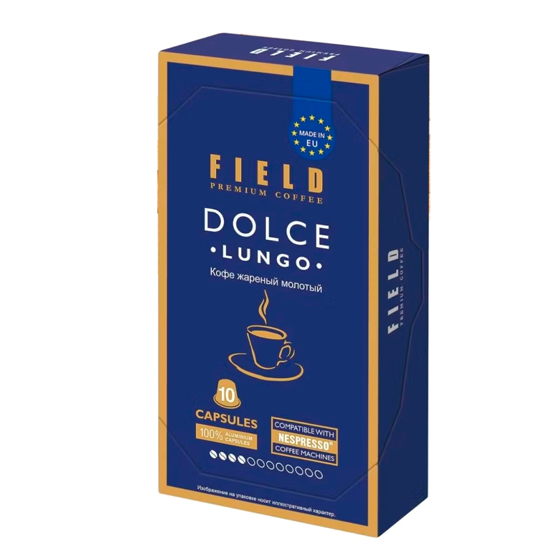 Купить кофе Field, в капсулах nespresso 10шт, цены на Мегамаркет | Артикул: 100074497918