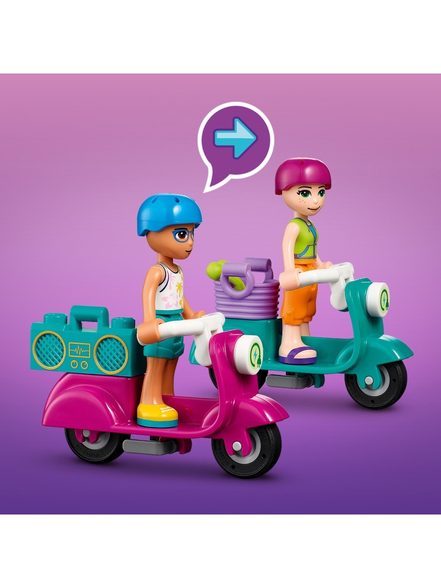 Купить конструктор LEGO Friends 41709 Пляжный дом для отдыха, цены на  Мегамаркет | Артикул: 100030902110