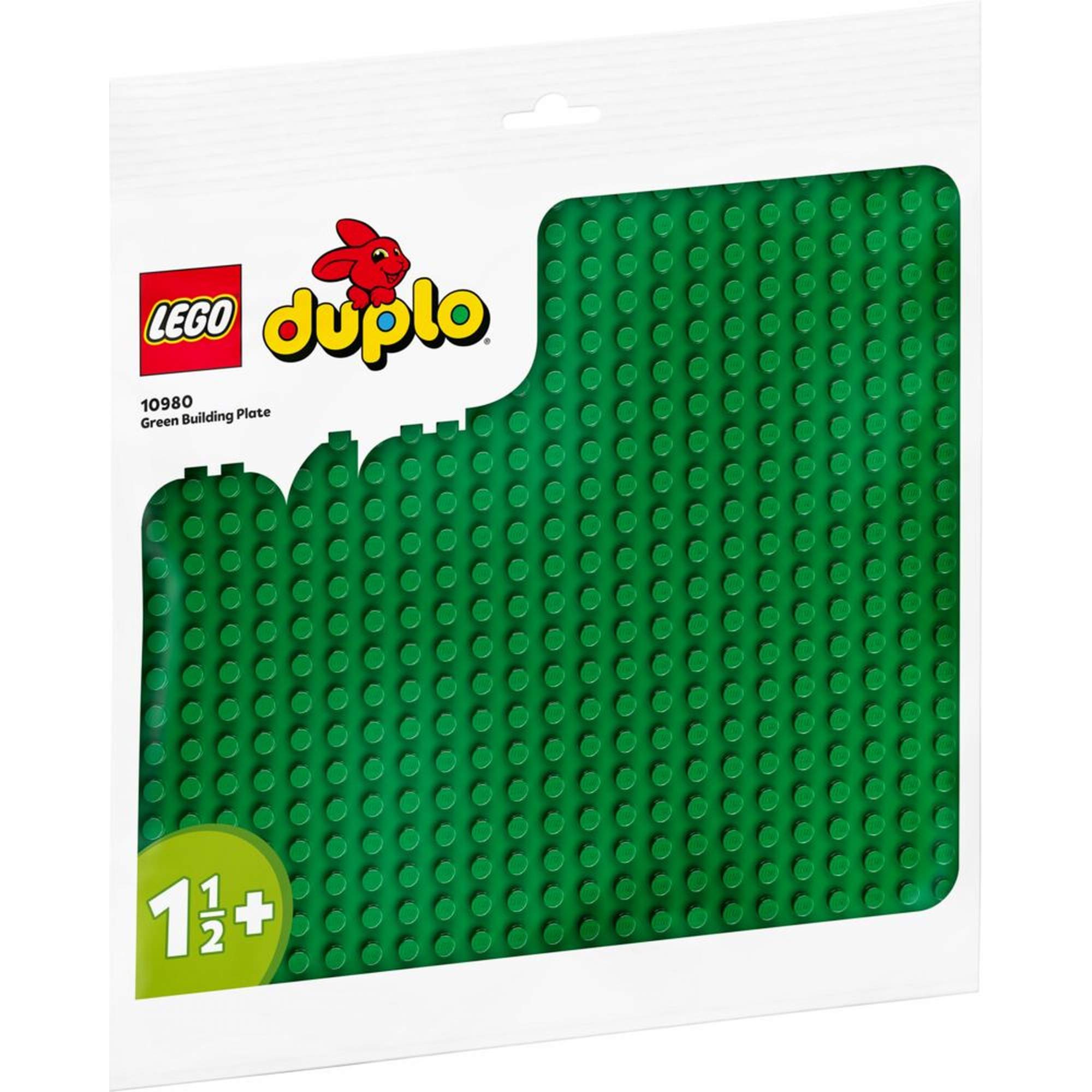 Купить конструктор LEGO DUPLO Classic 10980 Зеленая пластина для  строительства, 385х6х385, цены на Мегамаркет | Артикул: 100030902127