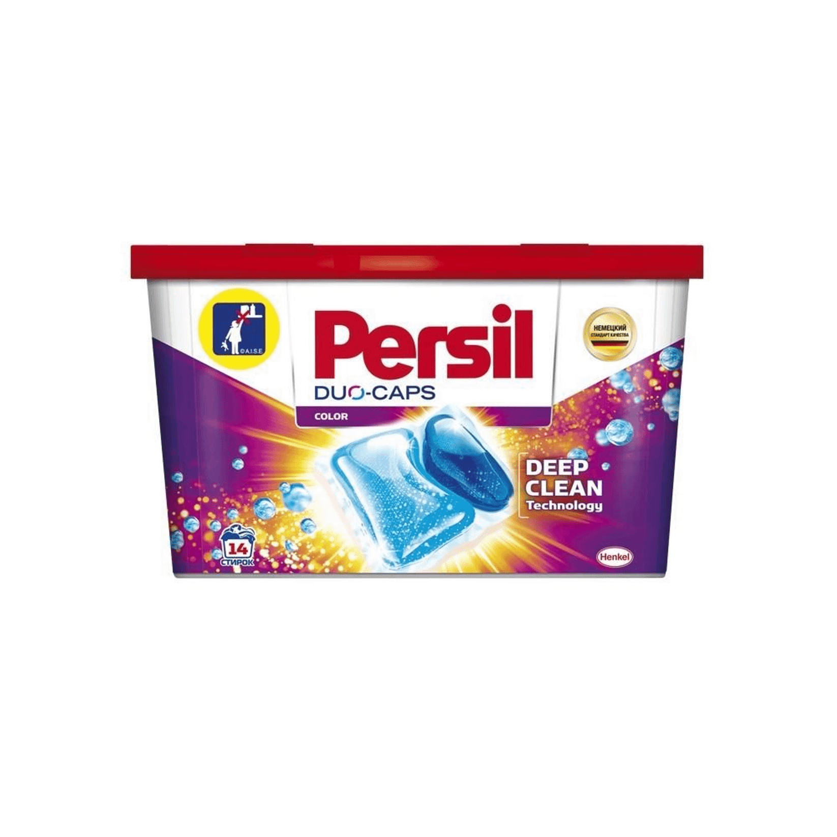 Капсулы для стирки Persil Duo Caps Color для цветного белья 14 шт - купить в Beecolor, цена на Мегамаркет