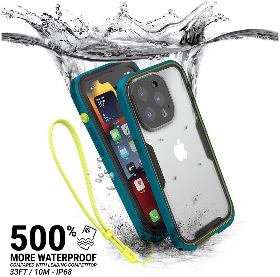 Водонепроницаемый чехол Catalyst Total Protection Case для iPhone 13 Pro,  Marine Blue – купить в Москве, цены в интернет-магазинах на Мегамаркет