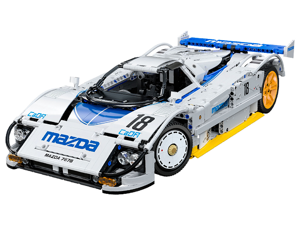 Конструктор CADA Автобомиль Mazda 787B 1:10, 1797 деталей, C63007W