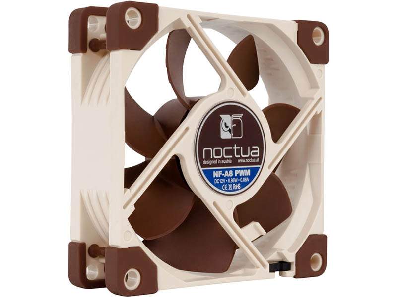 Вентилятор Noctua NF-A8 5V PWM 80x80x25mm 2200rpm, купить в Москве, цены в интернет-магазинах на Мегамаркет