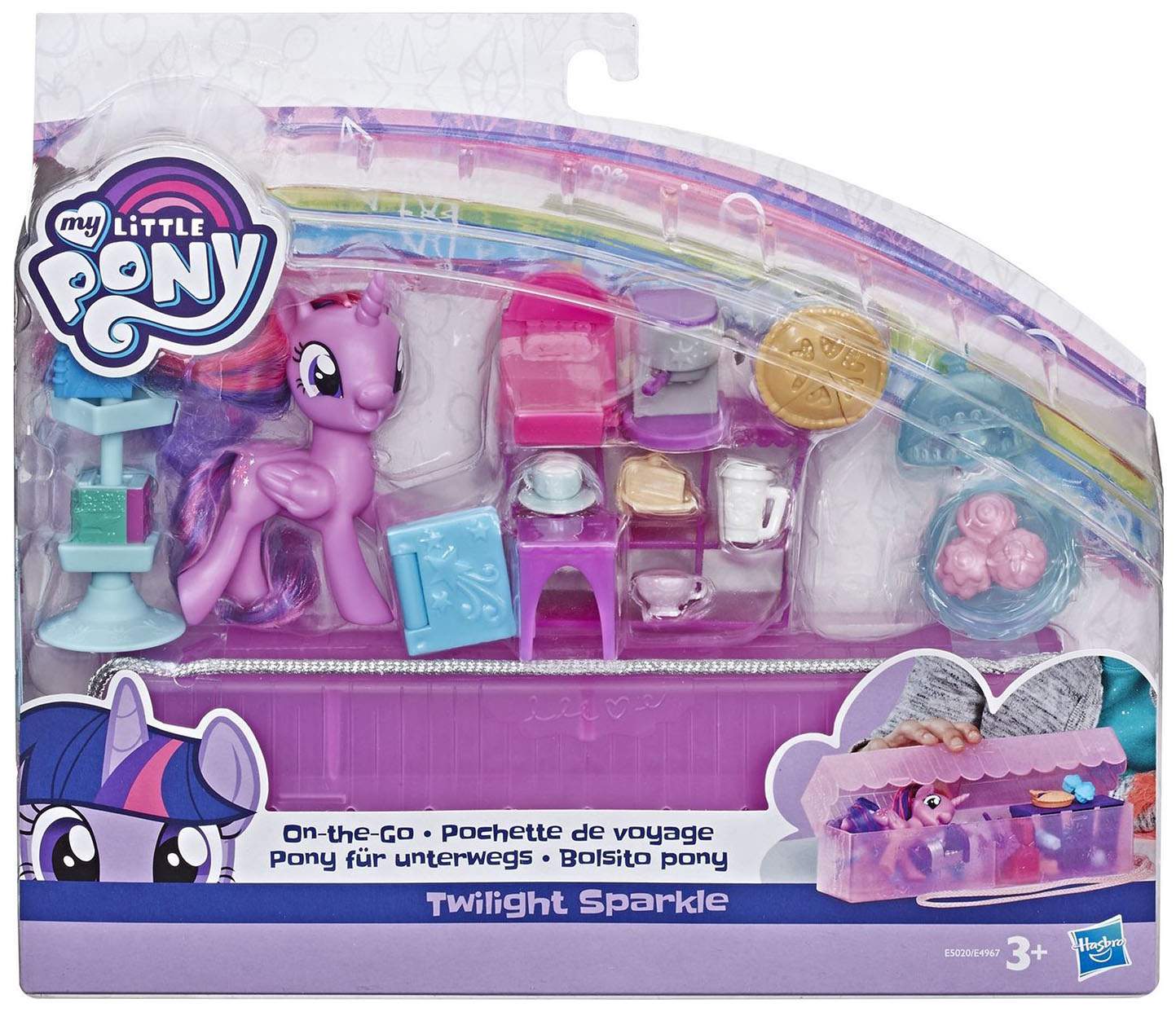 Набор игровой Hasbro My Little Pony Пони Возьми с собой, в ассортименте –  купить в Москве, цены в интернет-магазинах на Мегамаркет